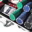 Набор для покера с фишками без номинала - Набор для покера с фишками без номинала