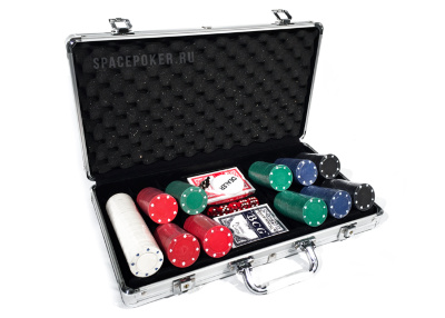 Набор для покера с фишками без номинала Без номиналов