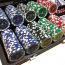 Набор для покера Ultimate 500 фишек в кожаном кейсе - Набор для покера Ultimate 500 фишек в кожаном кейсе