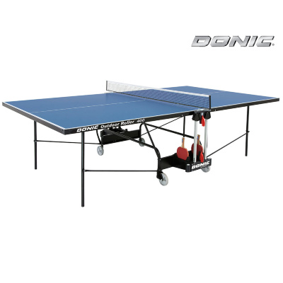 Всепогодный Теннисный стол Donic Outdoor Roller 400 синий Размер в рабочем состоянии 274 x 152,5 x 76 см 
Страна изготовления Германия 
Гарантия 12 месяцев​​