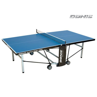 Всепогодный Теннисный стол Donic Outdoor Roller 1000 синий Размер стола: 274 х 152,5 х 76см
Производство:Германия
