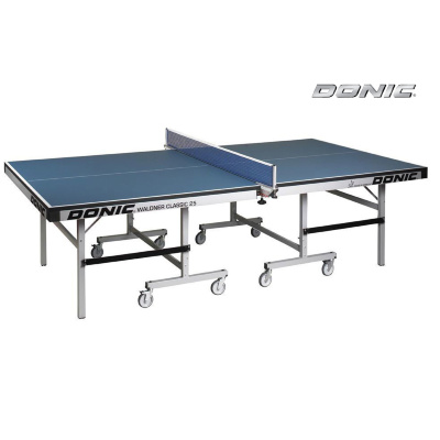 Теннисный стол Donic Waldner Classic 25 синий Размер стола 274 х 152,5 х 76 см 
Страна производства Германия 
Гарантия 12 месяцев​​​​