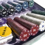 Набор для покера Holdem Lite 500 фишек евро - Набор для покера Holdem Lite 500 фишек евро
