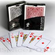 Карты для покера Jumbo 100% пластик