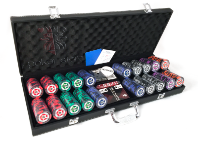 Набор для покера Stars 500 фишек (Кожаный) Номиналы 5, 25, 50, 100, 500 и 1000
Сумма номиналов = 93000