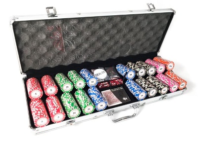 Набор для покера Nightman SE 500 фишек Номиналы 5, 25, 50, 100, 500 и 1000
Сумма номиналов = 93000