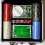 Набор для покера Monte Carlo 100 фишек - Набор для покера Monte Carlo 100 фишек