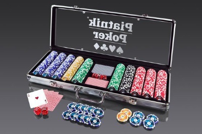 Набор для покера Pro Poker 500 фишек Номиналы 5, 10, 20, 50 и 100
Сумма номиналов = 11750