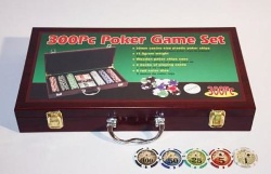 Набор для покера Wood 300 фишек